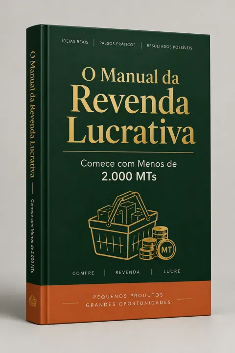 Capa do e-book O Manual da Revenda Lucrativa